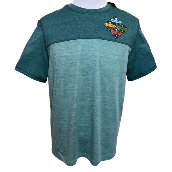 G.H. Bass NWT Green Performance Shirt Men M - Picture 1 of 9